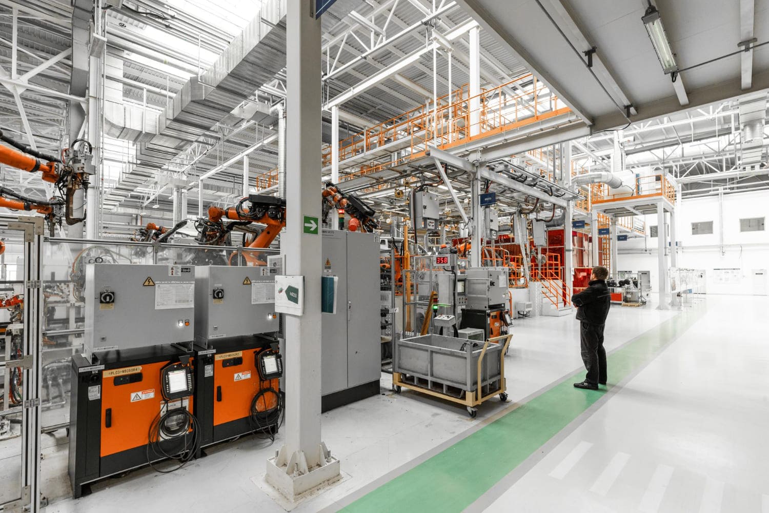 Modern industrial facility in Malaysia