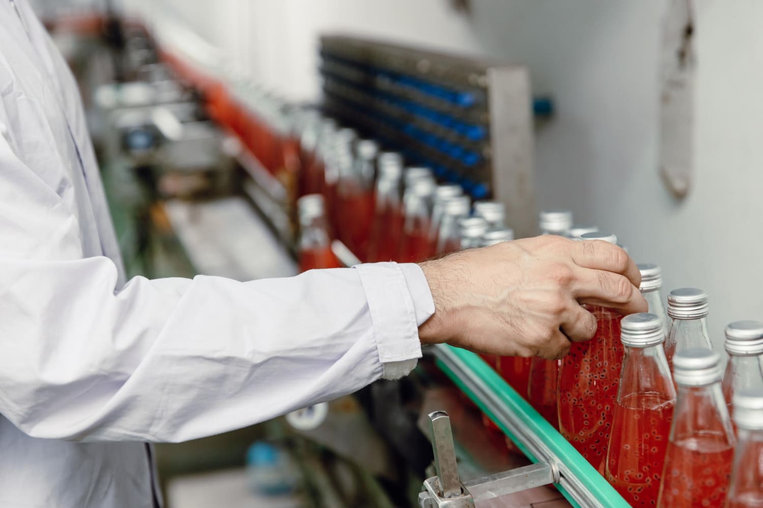Sauce bottling production line in Malaysia